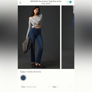 Mother Hustler Ankle Fray